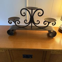 Metal 3 Candle Holder