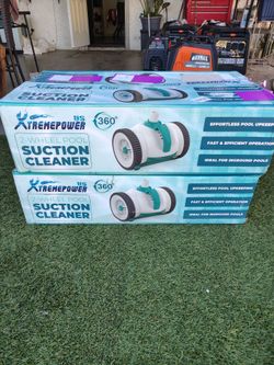 NEW 2 wheel pool suction cleaner NUEVO