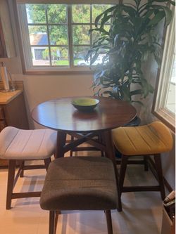 Bar height Kitchen table 36-inch
