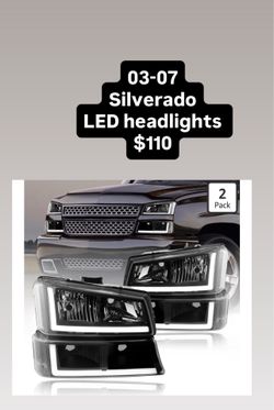 03-07 Silverado LED headlights $110