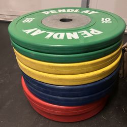 Pendlay Bumper Plates - Weight Set
