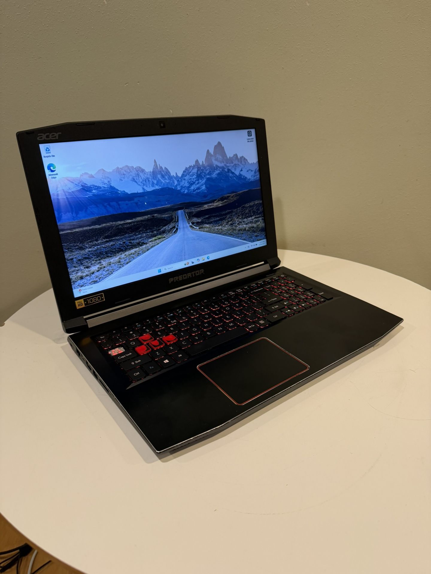 Acer Predator i7/16gb Ram/GTX 1060/2TB Gaming Laptop PC Computer Windows 11