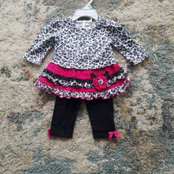 Bonne Baby 2 pc clothes size 3/6 m