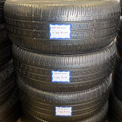 🛞SET OF 4 USED TIRES🛞 205/55/16 DUNLOP •INSTALL/BALANCE INC•