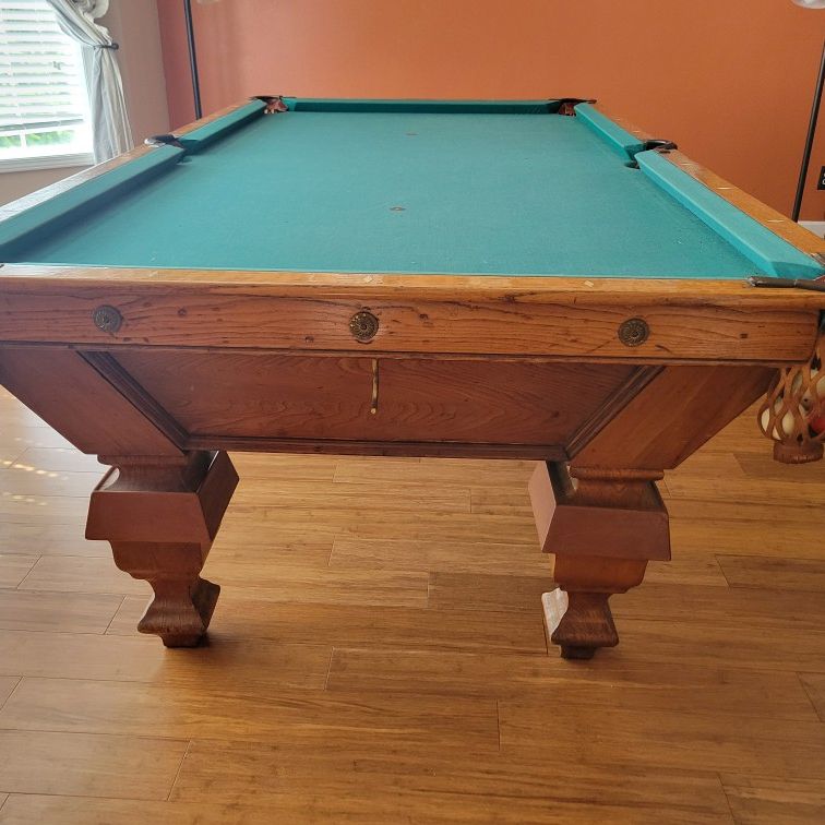 Brunswick Balke Collender pool table