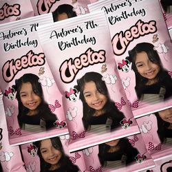Minnie Mouse Custom Chip Bags