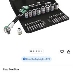 New 8100 SB 9 Speed Ratchet Set Imperial 3/8 29PCS 3/8 Drive