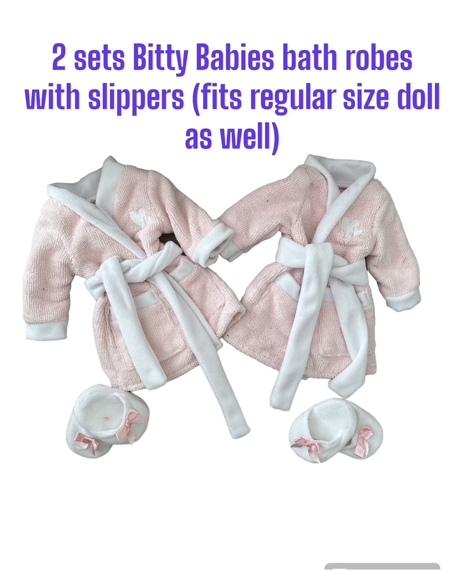 American Girl spa Robes