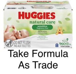 Huggies wipes Natural Care 960 count