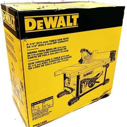 DEWALT DWE7485 Compact 15-Amp Corded 8-1/4" Jobsite Table Saw