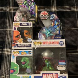 Funko Pop And Bakugan 