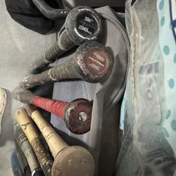 Used baseball bats