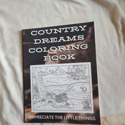 Country Dreams Coloring Book 