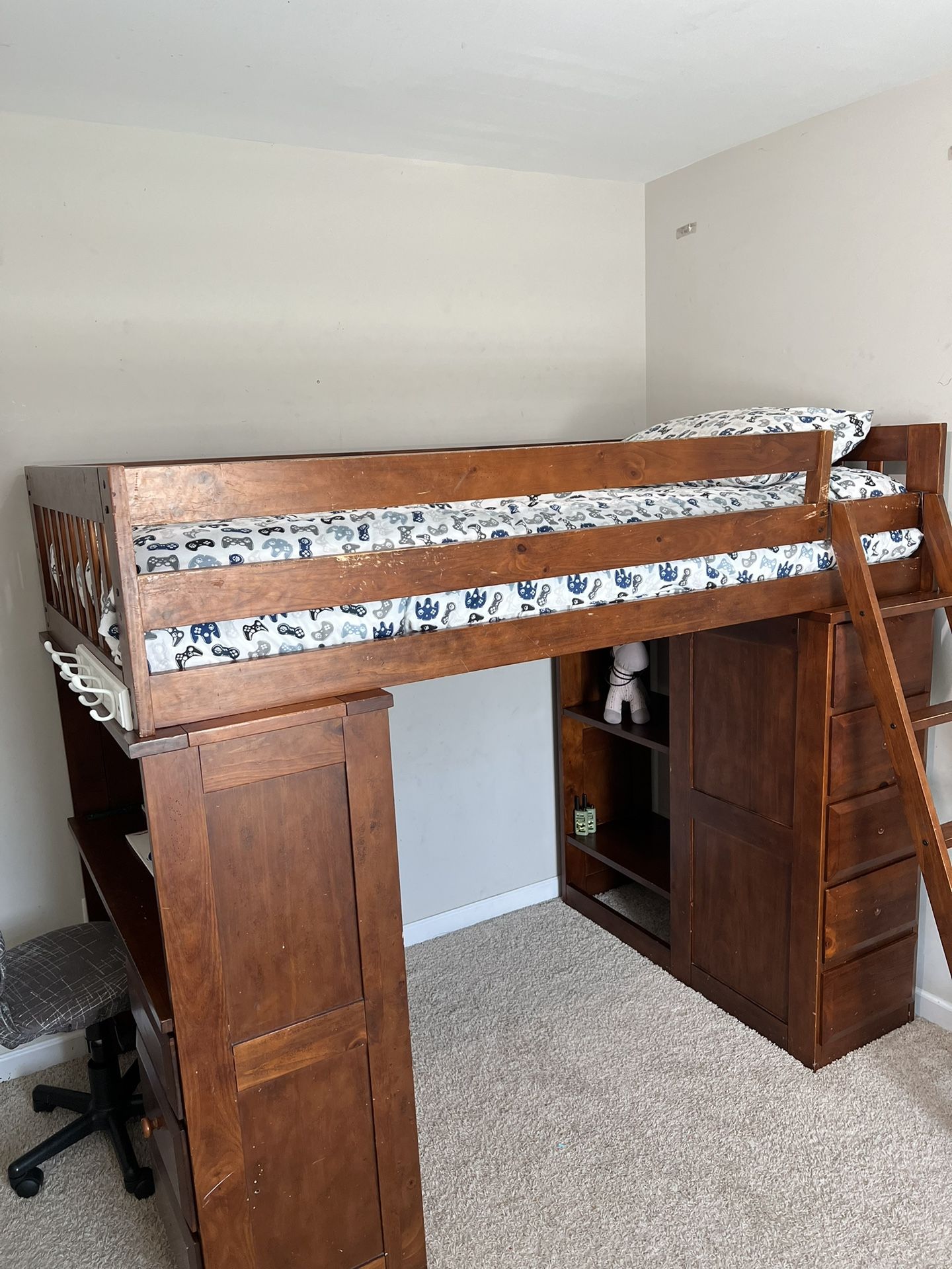 bunk bed solid wood 