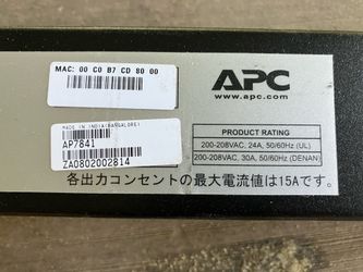 APC PDU AP7841