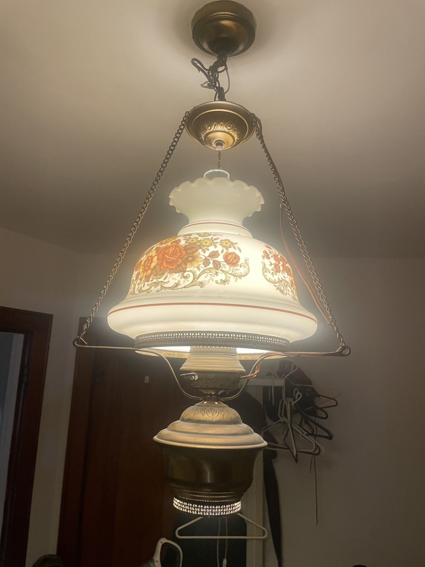 Old Hanging Light My Mom Bought This 40 Years  ago for $400 Bucks $200