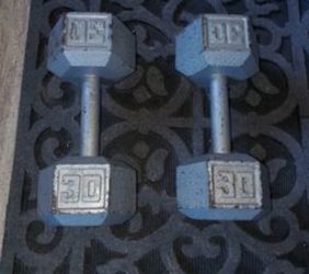 30 Lbs Dumbells Weights