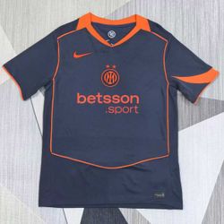 Inter 25/26 2nd Away Jersey (Stripes) - New - Free Ship - S-3XL