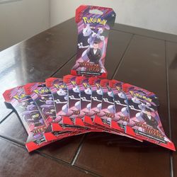 Pokémon Scarlet and Violet Destined Rivals 10 booster packs 