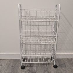 3-Tier Storage Utility Rolling Cart
