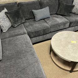 Deep Chaise Stylish Sectional!