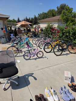 Bikes toys clothes tools and more