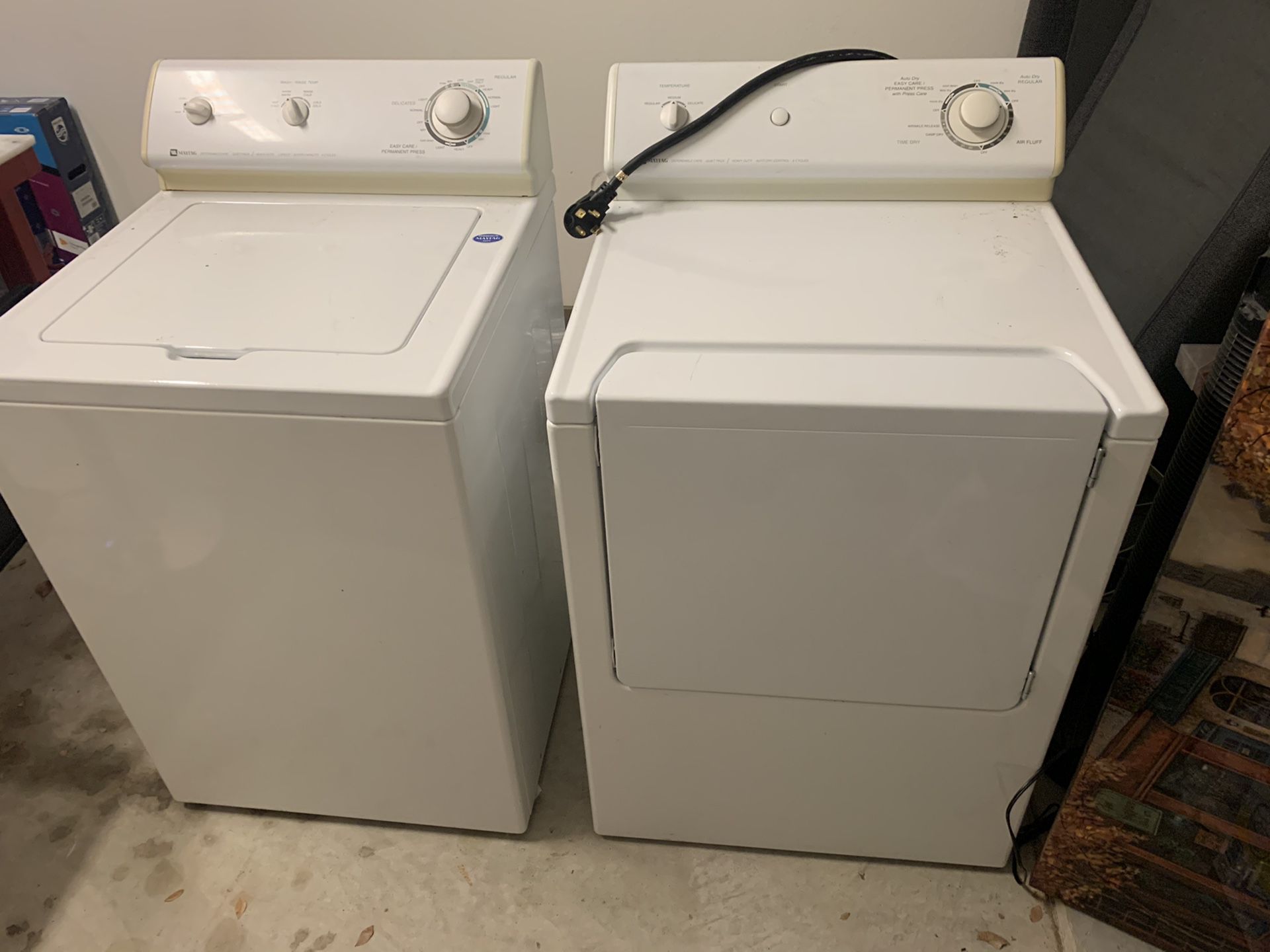 Maytag Washer and Dryer Combo