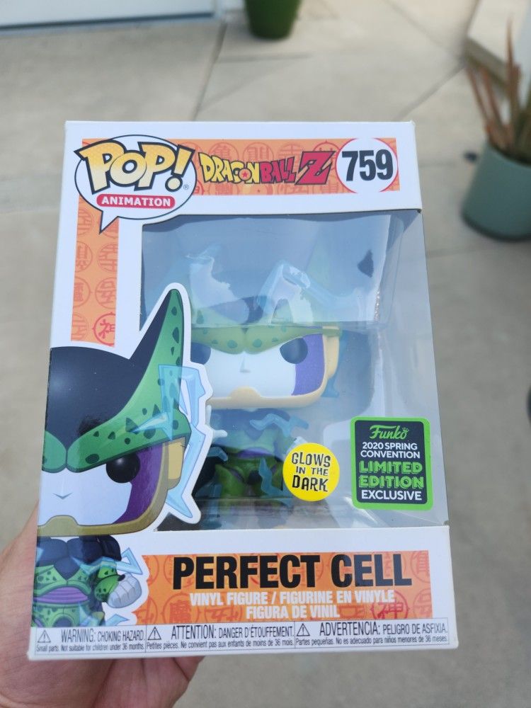 Perfect Cell Funko Pop! #759 DragonBall Z *Glows In The Dark*
