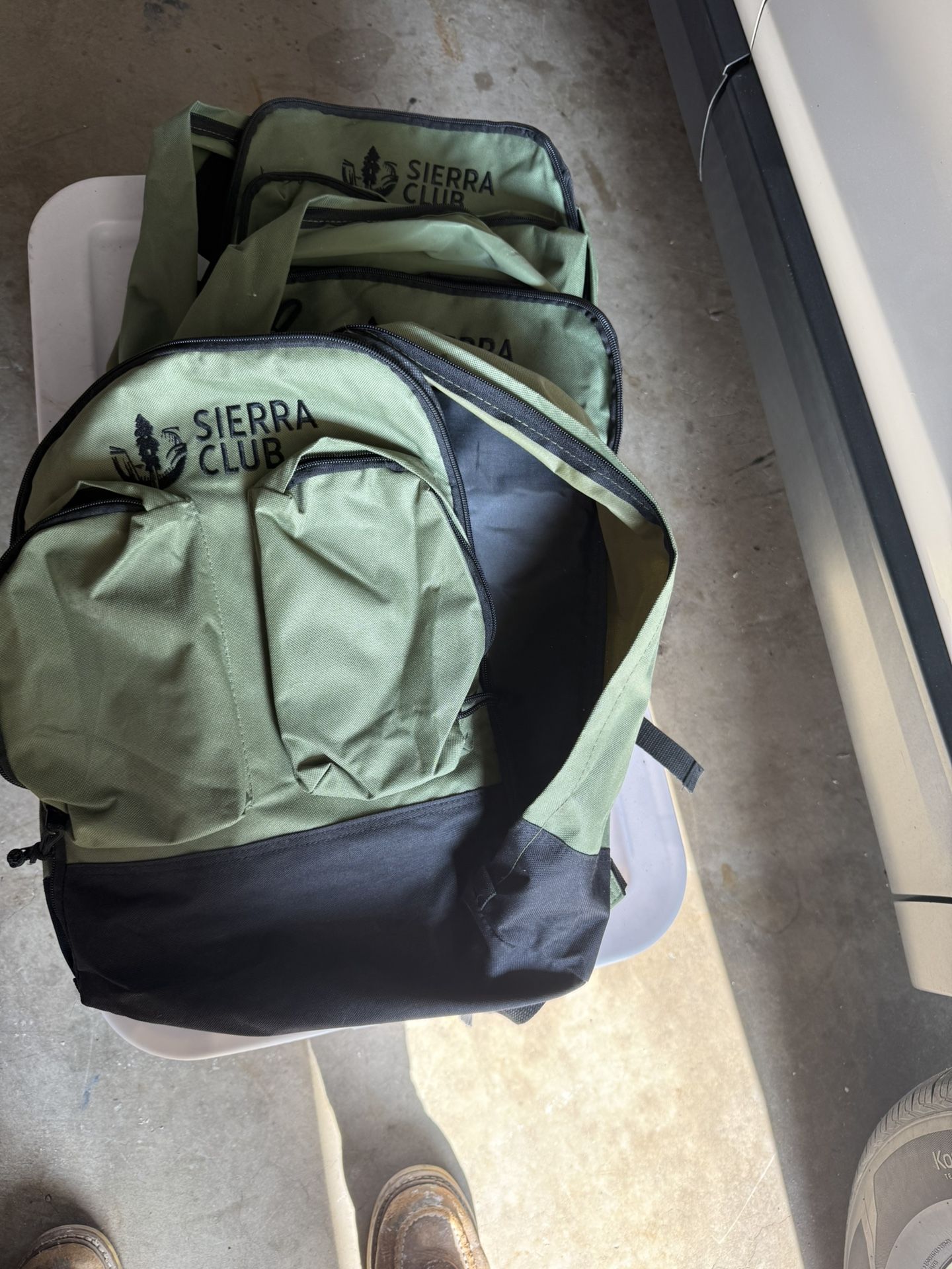 Sierra Club backpack