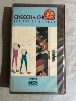 Cheech & Chong get out of my room vhs 1985