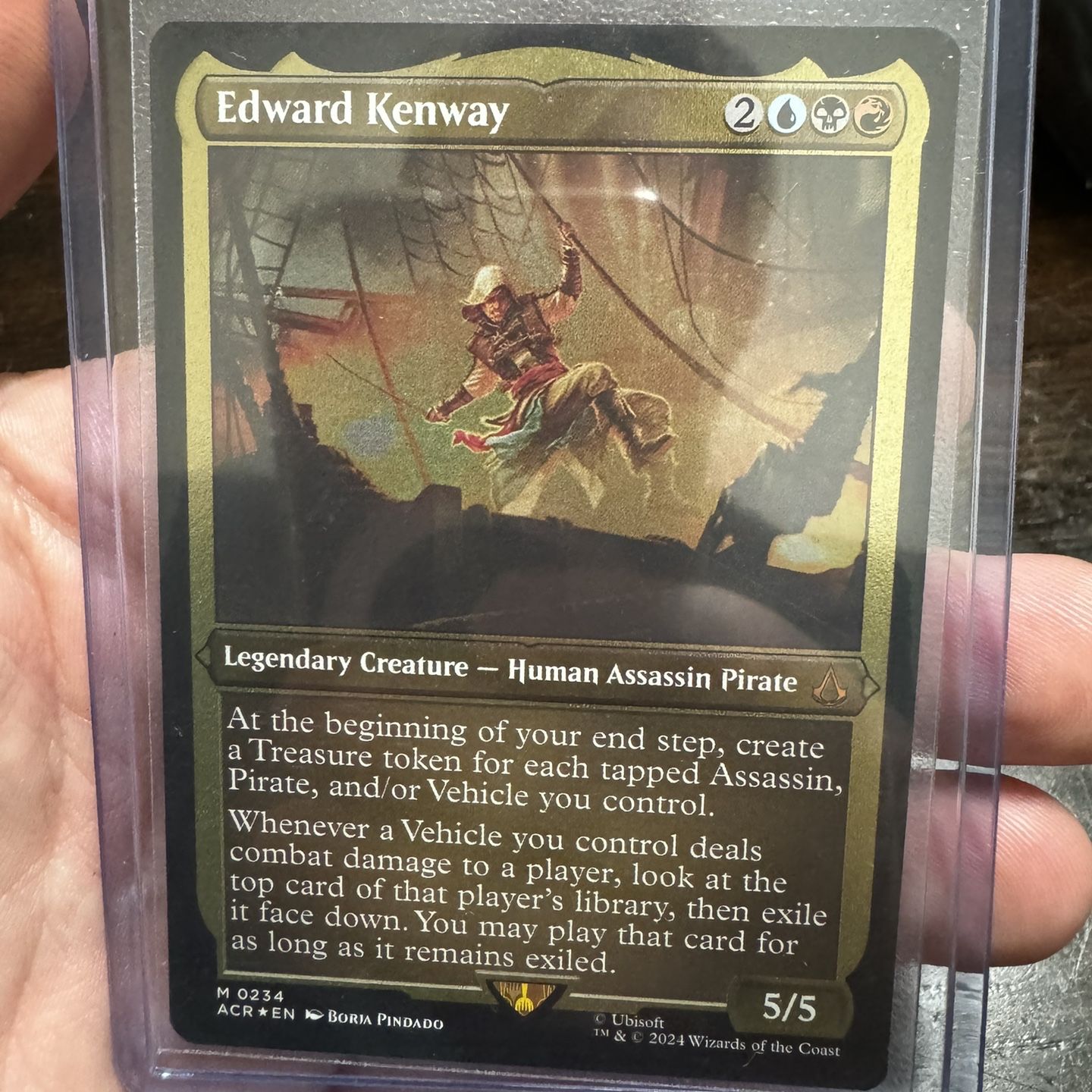 edward kenway mtg card for Sale in Murrieta, CA create a Treasure token for each tapped Assassin Prepare your Sea Shanties! This