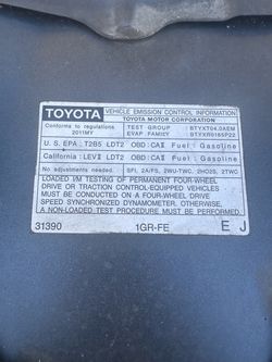 2005–2011 Toyota Tacoma OEM TRD Sport Hood w/ Scoop – Charcoal Gray
