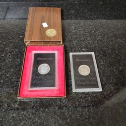 Eisenhower Silver Proof Dollar 1971-72