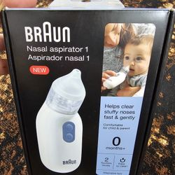 Braun Electric Nasal Aspirator for Newborns, Babies and Toddlers

