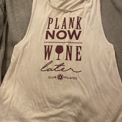 Barely Used club Pilates Tank 