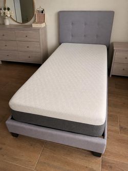 Twin XL Mattress with frame