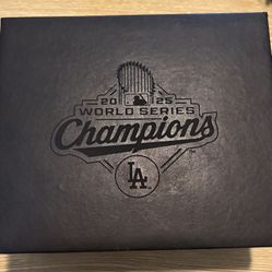 Los Angeles Dodgers 2025 World Series Champions Decanter Whiskey Glass Set