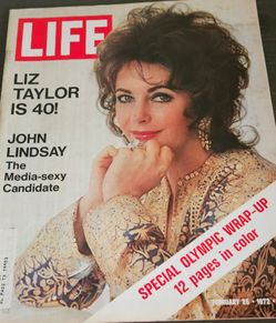LIFE Magazine February 25, 1972 Liz Taylor Cover