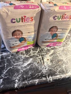Cuties Complete Care Size 6 Diapers