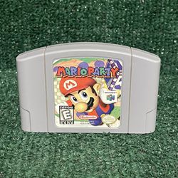 Nintendo 64 Mario Party N64 Original Game Cart Only Authentic.