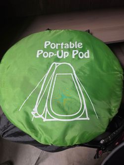 Portable pop up pod