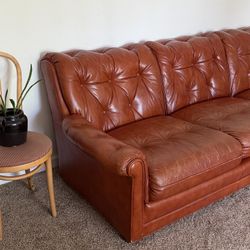 Vintage Leather Sofa 