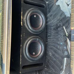 2 12 Inch Subs 