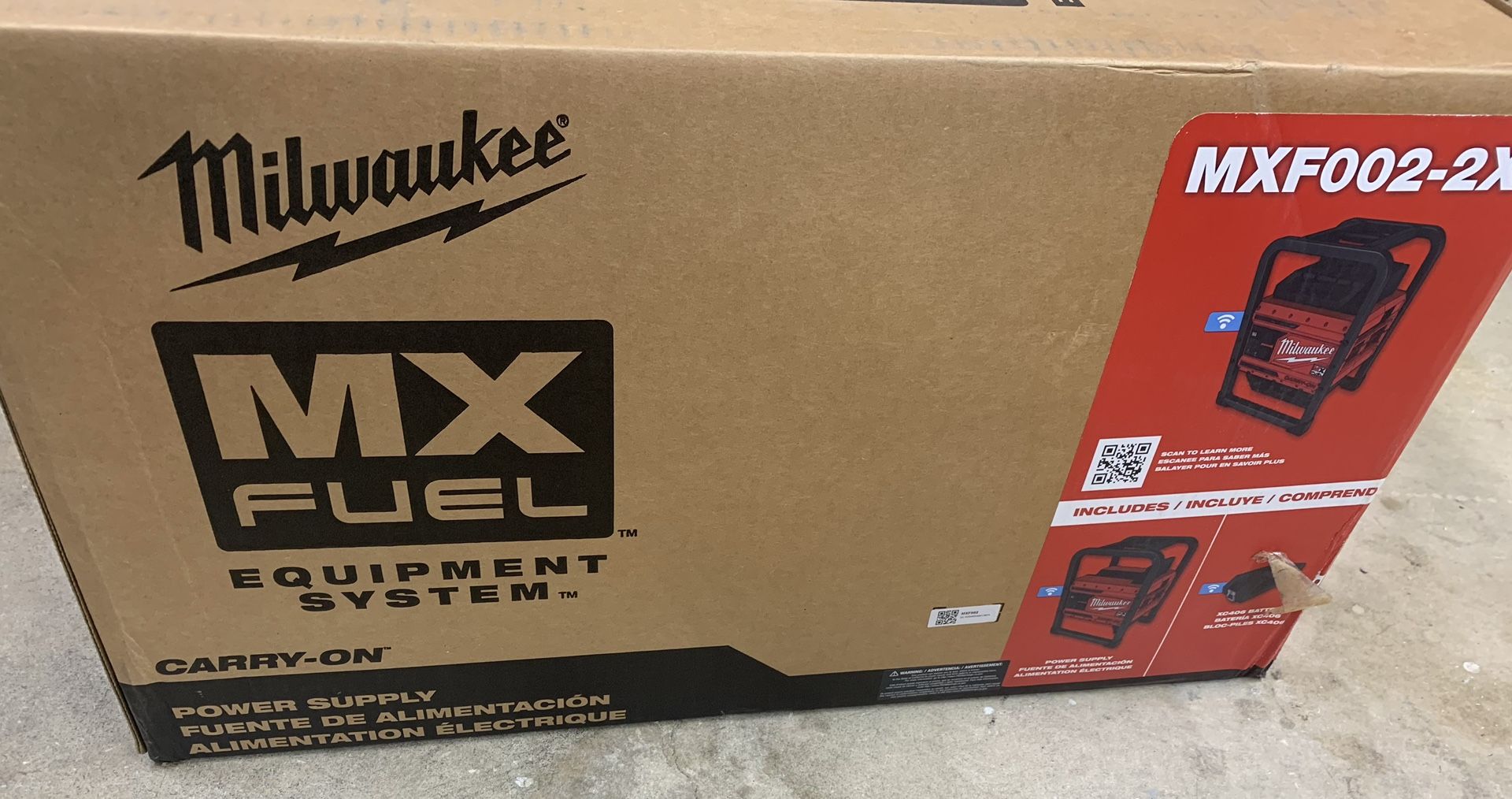 Milwaukee MX Fuel Generator Kit