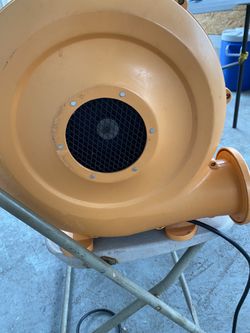 Air blowers for inflatables