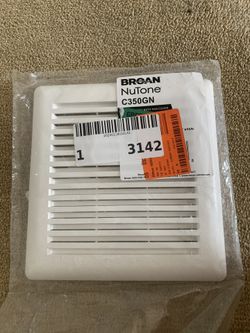 Bathroom Exhaust Fan Cover 