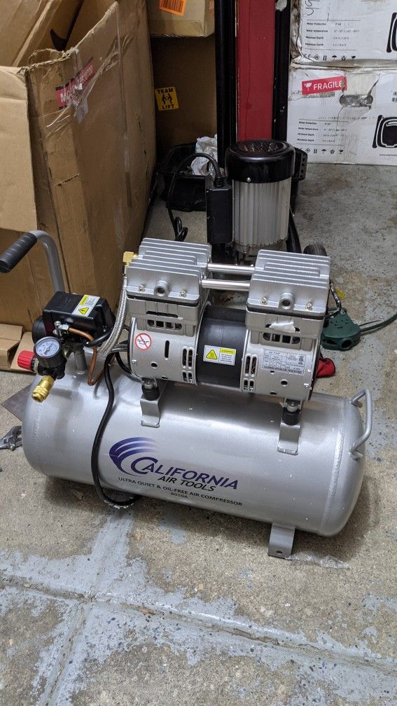 California Air Tools 8010A Aluminum Tank Air Compressor Ultra Quiet