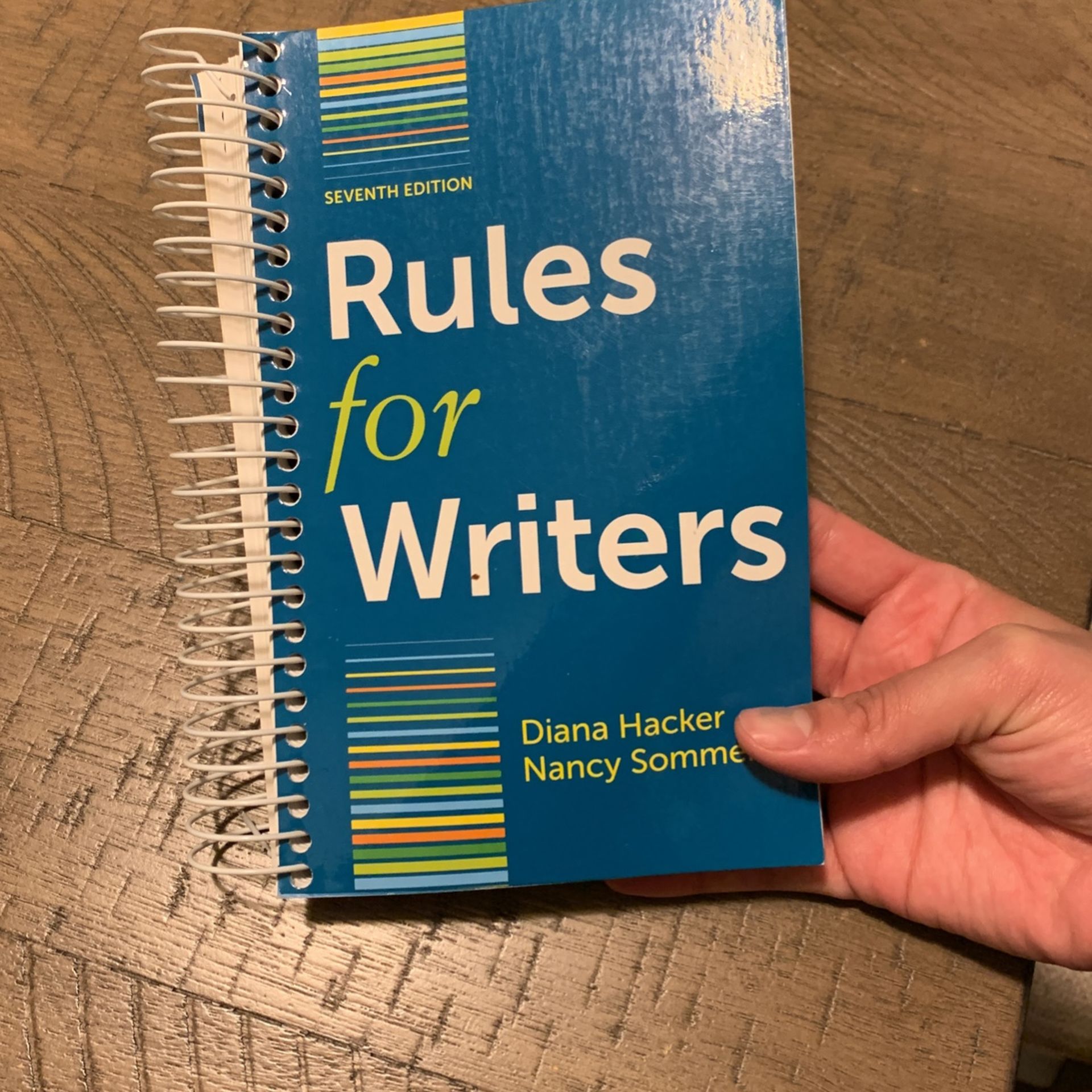 Rules For Writers