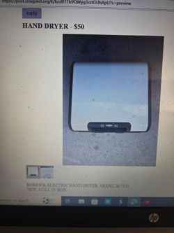 HAND DRYER