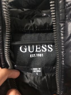 Black guess jacket